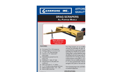 Drag Scrapers- Brochure