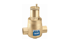 Caleffi - Model Discal 551 Series - Air Separator