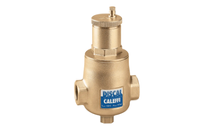 Caleffi - Model Discal 551 Series - Air Separator with Service Check