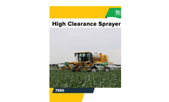 Oxbo - Model 7550 - Sprayer Brochure