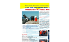 UWM1000 - Underwater Acoustic Modem Datasheet
