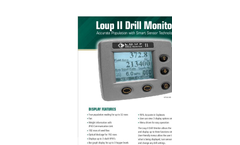 Loup - II - Drill Monitor Brochure