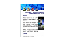 Analysis of Halogens Technical Note