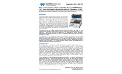 AN1702 Mercury Det.in Fish Shellfish HydraIIC - Application Note