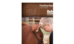 Feeding Equipment Products Catalogue