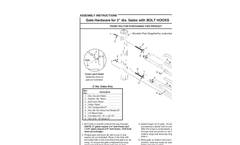 Galvanized - Model GFB10 - 10` Galvanized Feed Bunks Brochure