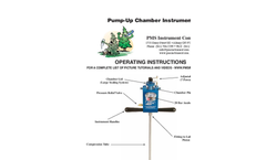  	PMS - Model 670 - Pressure Chamber Instrument - Manual