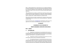 Primary Geomembrane and Double Geomembrane System Specifications