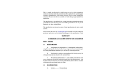 Bare Geomembrane Specifications