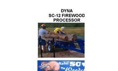 Dyna - Model SC-12XP - Firewood Processor - Brochure