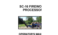 Dyna - Model SC-16 - Firewood Processor - Brochure