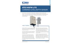 Detectronic - Model MSFM LITE - Water Level Sensor - Brochure