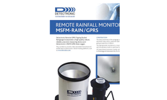 Detectronic - Model MSFM - Ultrasonic Water Flow Meter - Brochure