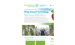 Model 400 Gallon - Single Row V Trellis Orchard Sprayer Brochure