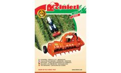 Shredders and flail mowers for vineyard and orchard - Rinieri 22