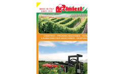 Model DRF - Double Barrel Leaves Remover Brochure