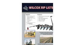 Wilcox - Rip Listers - Brochure