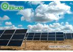 Model E16 - 1 Axis / 3 Panel Solar Tracker
