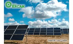 Model E16 - 1 Axis / 3 Panel Solar Tracker