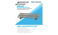 Precast - Solar Mounting System for Landfill Sites - Brochure