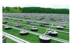 Pour-in-Place - Solar Round Tub Racking System