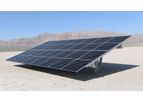 Ultrafix - Single Post Driven Fixed Tilt Solar Racking System