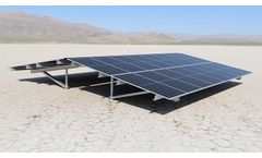 MaxSpan EastWest - Single Post Driven Fixed Tilt Systems