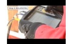 Field balancing with VIBXPERT II by PRUFTECHNIK - Video