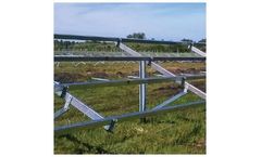 Fixed Tilt Structure Single-Post