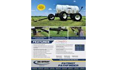  	Ag Spray - Model Pathfinder - Nurse Trailer  - Brochure