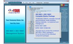 IMSXpress - Version ISO 9001+18001 - Combined Complete Starter Package Software
