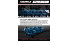 Amadas - Model ADI - Peanut Diggers / Inverters - Datasheet