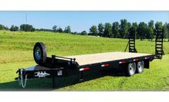 B&A Trailers - Model 8.524777 - 7 Ton Deck-Over Equipment Trailer