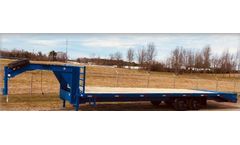 B&A Trailers - Model 8.530GN8T-HS - 8 Ton Gooseneck Deck-Over Equipment Trailer