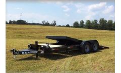 B&A Trailers - 8 Ton Low-Pro Tilt Bed Trailer
