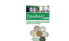 Ion Exchange Resin Brochure of Danhao Corp.