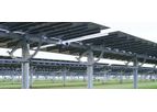 Ideematec - Model L:TEC 2P - Utility-Scale Solar Tracker