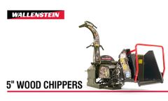 Wallenstein 5 Inch Wood Chippers - Video