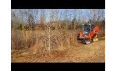 CID Heavy Duty Brush Cutter Skid Steer Attachment Video