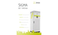 Jema - Model SIGMA - Modular Chargers  - Brochure