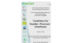 Organic Guidelines for Control Climate Production