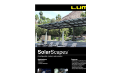 SolarScapes - Long Span Solar Mounting Structure - Brochure