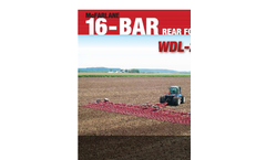 McFarlane - Model WDL-2000 Series - 16-Bar Spike Tooth Rear Fold Harrow Brochure