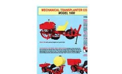 Model 1000 - High Performance Transplanter Datasheet
