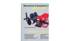 Model CT-5 - Christmas Tree Transplanters Datasheet
