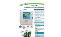 Measurlogic - Model DTS SMX - Surface Mount / Weatherproof AC Submeters - Brochure