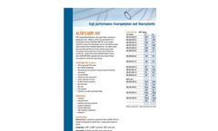 ALTAFLUOR - Model 100 - Polytetrafluoroethylene Tubing (PTFE) Brochure