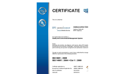 Certification Quality and Environmental Management System- Brochure