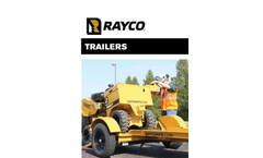 Model TRSJRW / TRSJRWB - Stump Cutter Trailers Brochure