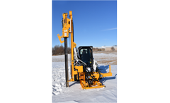 Rhino - Model  Guardrail Pro Omni  - Adjustable Pile Driver
